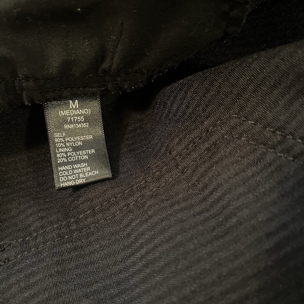 Black Corduroy Mini Skirt Women's Med Preppy Academia‎ Dark Feminine Whimsigoth - Picture 4 of 7